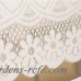 Blanco de mesa de tela de Encaje Floral Bordado manteles manteles para bodas de Cabecera Del Refrigerador Del Gabinete Cubierta de la Toalla mesa párr ali-14077809